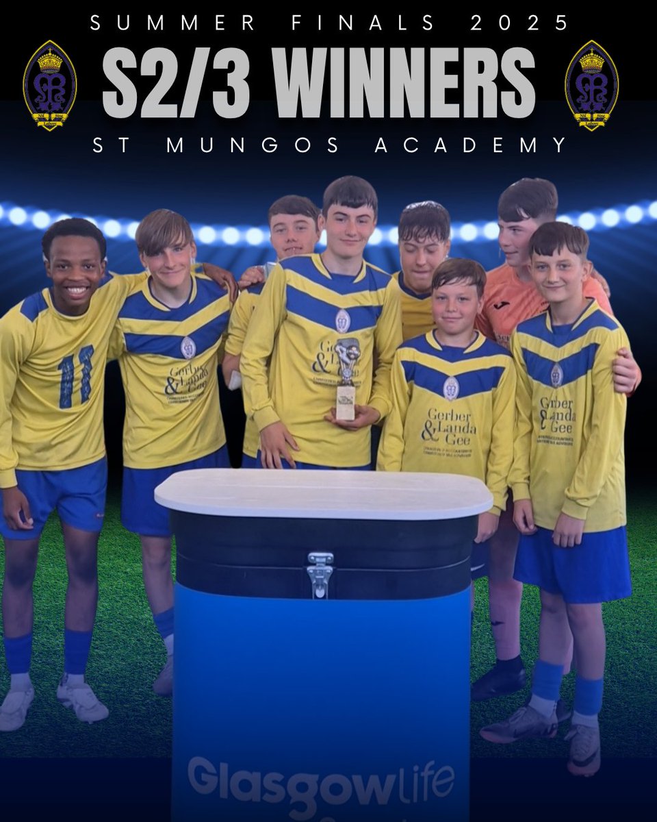 GL Football ⚽️ (@footballglasgow) on Twitter photo 🏆 𝗦𝘂𝗺𝗺𝗲𝗿 𝗙𝗶𝗻𝗮𝗹𝘀 𝟮𝟬𝟮𝟱
It was double delight for <a href="/mungoPEHE/">St-Mungo’s P.E.H.E</a> at yesterday's <a href="/PEPASSGlasgow/">PEPASS Glasgow</a> Boys Summer Finals as both the S1 and S2/3 teams scooped up the 2025 titles respectively.
Well done again to everyone involved and congratulations to this years winners!👏 🏆 𝗦𝘂𝗺𝗺𝗲𝗿 𝗙𝗶𝗻𝗮𝗹𝘀 𝟮𝟬𝟮𝟱
It was double delight for <a href="/mungoPEHE/">St-Mungo’s P.E.H.E</a> at yesterday's <a href="/PEPASSGlasgow/">PEPASS Glasgow</a> Boys Summer Finals as both the S1 and S2/3 teams scooped up the 2025 titles respectively.
Well done again to everyone involved and congratulations to this years winners!👏