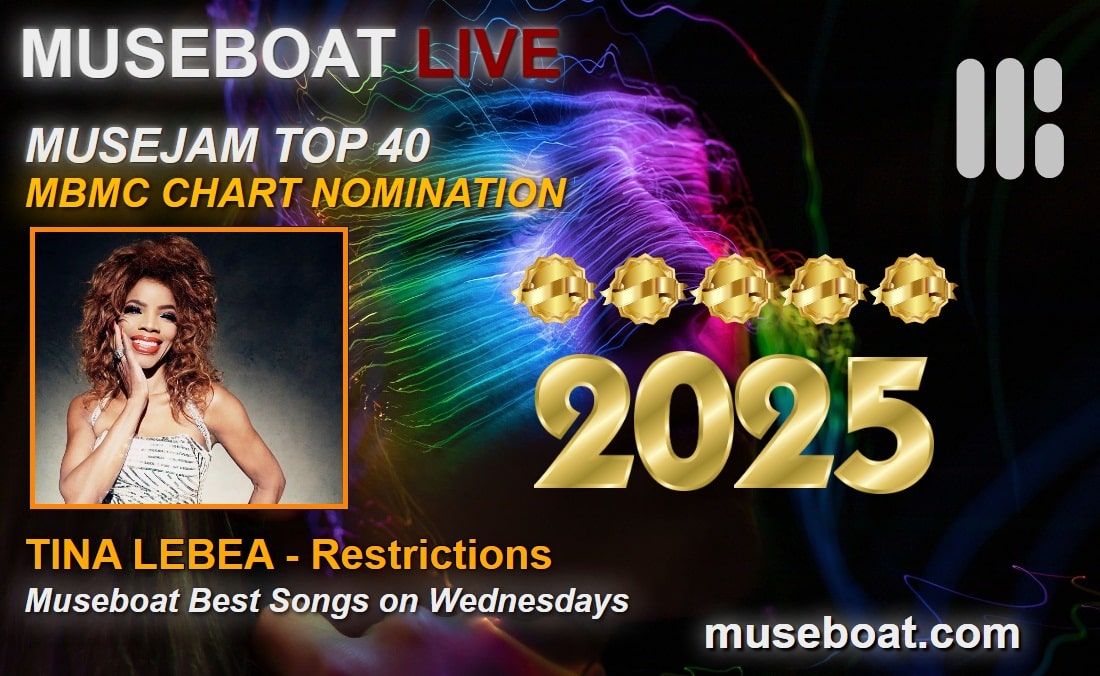 Museboat Live Channel (@museboatlive) on Twitter photo #RETWEET Museboat Live at museboat.com presents MBMC Top 25 Chart # 14 TINA LEBEA - Restrictions museboat.com/responsive/art… <a href="/tinalebea_ofc/">Tina Lebea</a> CONGRATS! VOTE again at museboat.com/top-25-nominat… <a href="/ArtistRTweeters/">Artist RTs</a> #MUSIC_SHOW #RETWEET Museboat Live at museboat.com presents MBMC Top 25 Chart # 14 TINA LEBEA - Restrictions museboat.com/responsive/art… <a href="/tinalebea_ofc/">Tina Lebea</a> CONGRATS! VOTE again at museboat.com/top-25-nominat… <a href="/ArtistRTweeters/">Artist RTs</a> #MUSIC_SHOW