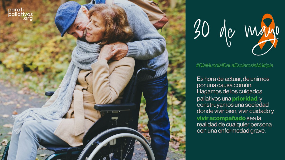 #DíaMundialDeLaEsclerosisMúltiple | Hacemos un llamado a visibilizar la importancia de los cuidados paliativos.

No son un lujo, son una necesidad. Son una parte esencial del proceso de atención para mejorar la calidad de vida, aliviar el sufrimiento y brindar dignidad.