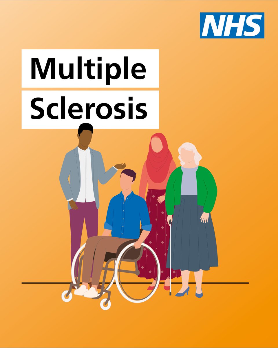 Today is #WorldMSDay.

Multiple sclerosis (MS) is a lifelong condition which can affect the brain and spinal cord.

There are lots of possible symptoms of MS and everyone with the condition is affected differently.

Find out more ➡️ nhs.uk/conditions/mul…