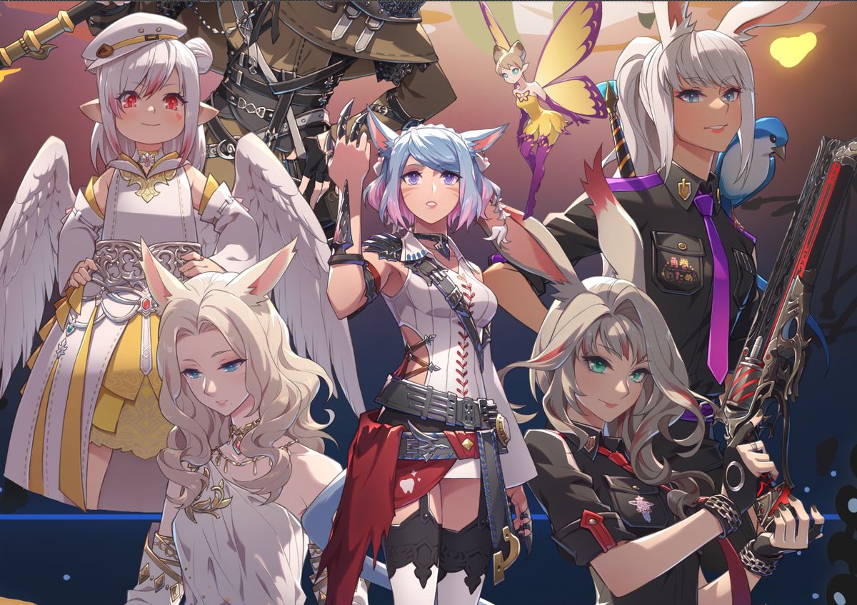 Wip.
I think I deleted a wrong folder with full layers in accident...
The finished copy in 1 layer is still there, but I lost the original layers. 💀

Although I guess could still work with 1 layers, I would consider to redraw from solid color if necessary... 😰