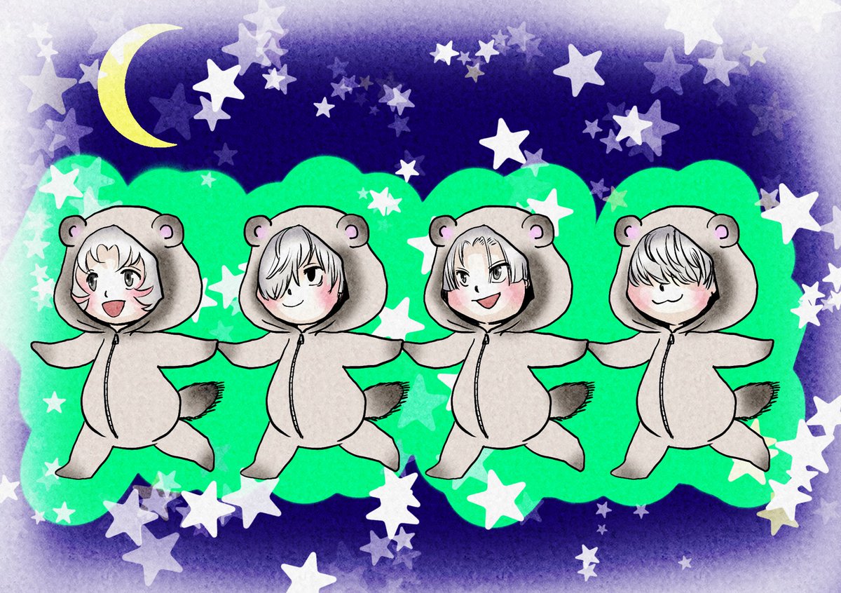 最近全然描いてないので過去絵再掲〜✨