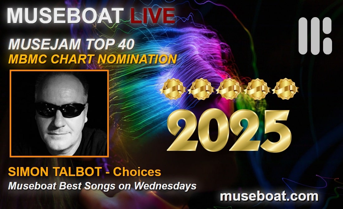 Museboat Live Channel (@museboatlive) on Twitter photo #RETWEET Museboat Live at museboat.com presents MBMC Top 25 Chart # 9 SIMON TALBOT - Choices museboat.com/responsive/art… <a href="/SongwriterSimon/">Simon Talbot - Songwriter - Producer</a> CONGRATS! VOTE again at museboat.com/top-25-nominat… <a href="/ArtistRTweeters/">Artist RTs</a> #MUSIC_SHOW #RETWEET Museboat Live at museboat.com presents MBMC Top 25 Chart # 9 SIMON TALBOT - Choices museboat.com/responsive/art… <a href="/SongwriterSimon/">Simon Talbot - Songwriter - Producer</a> CONGRATS! VOTE again at museboat.com/top-25-nominat… <a href="/ArtistRTweeters/">Artist RTs</a> #MUSIC_SHOW