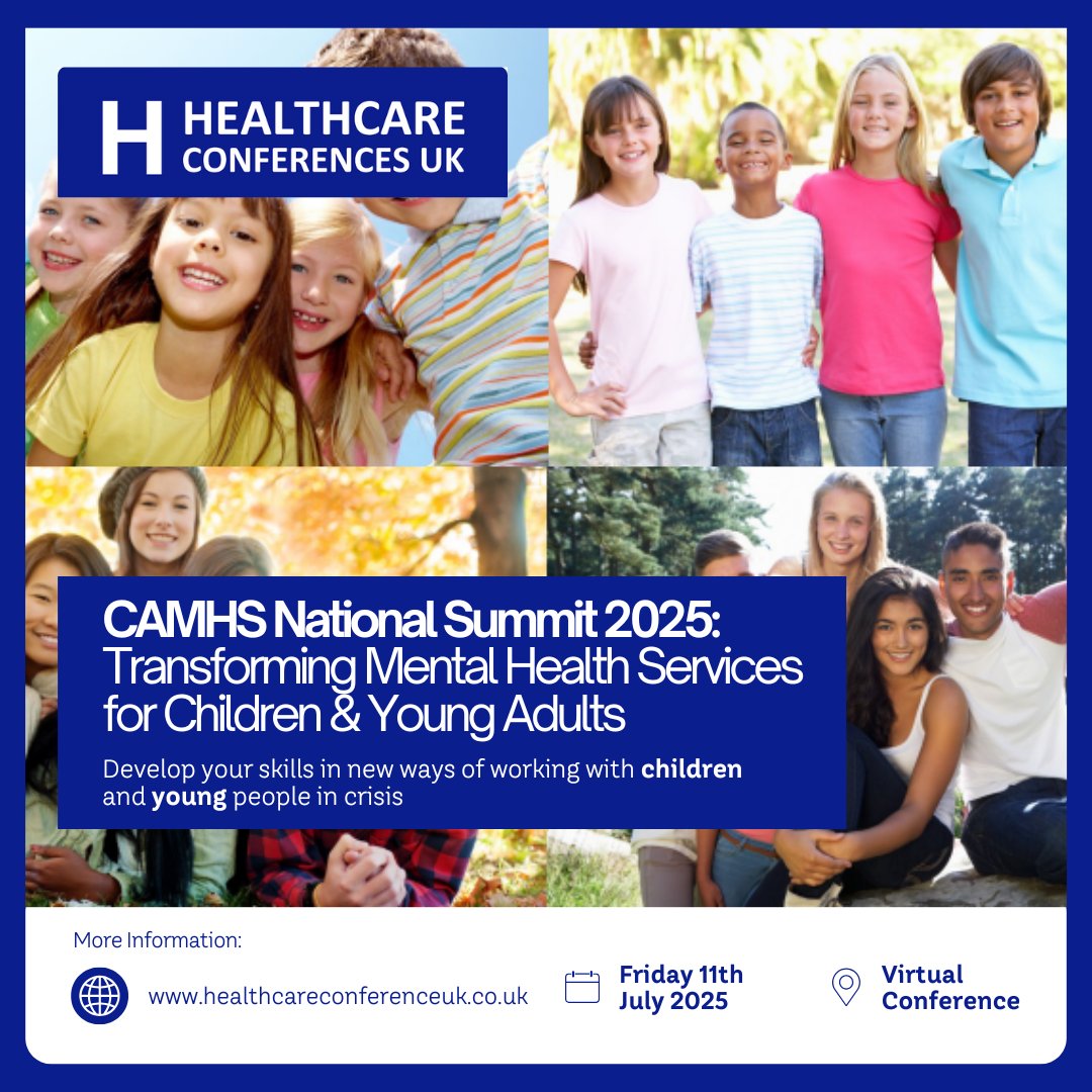 Join the #CAMHS2025 National Summit to explore innovation, lived experience &amp; best practice in child &amp; adolescent mental health. 

Register now: ow.ly/vBeF50W0FsR

<a href="/harveyheals/">Nicola Harvey</a> <a href="/NathRand/">Nathan Randles</a>  <a href="/rcgp/">Royal College of General Practitioners</a> <a href="/DrAminaAY/">Amina Al-Yassin</a> <a href="/LPFTNHS/">Lincolnshire Partnership NHS Foundation Trust</a> <a href="/drcathalligan/">Dr Cat Halligan</a> <a href="/TaviAndPort/">Tavistock and Portman NHS Foundation Trust</a>
