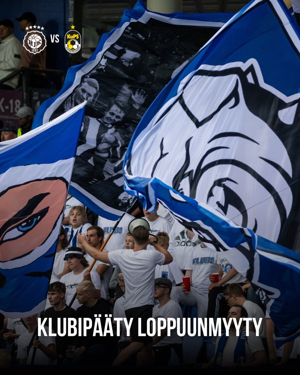 Klubipääty on lauantaina loppuunmyyty 🤩

Muihin katsomoihin mahtuu vielä, mutta kuhina käy lippukaupassa, joten toimi nopeasti!
🔗 hjk.lippu.fi

#HJK #Veikkausliiga