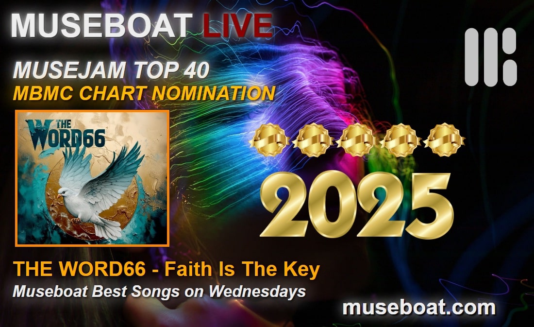 Museboat Live Channel (@museboatlive) on Twitter photo #RETWEET Museboat Live at museboat.com presents MBMC Top 25 Chart # 7 THE WORD66 - Faith Is The Key museboat.com/responsive/art… <a href="/TWord66/">The Word66</a> CONGRATS! VOTE again at museboat.com/top-25-nominat… <a href="/ArtistRTweeters/">Artist RTs</a> #MUSICFAIR #RETWEET Museboat Live at museboat.com presents MBMC Top 25 Chart # 7 THE WORD66 - Faith Is The Key museboat.com/responsive/art… <a href="/TWord66/">The Word66</a> CONGRATS! VOTE again at museboat.com/top-25-nominat… <a href="/ArtistRTweeters/">Artist RTs</a> #MUSICFAIR