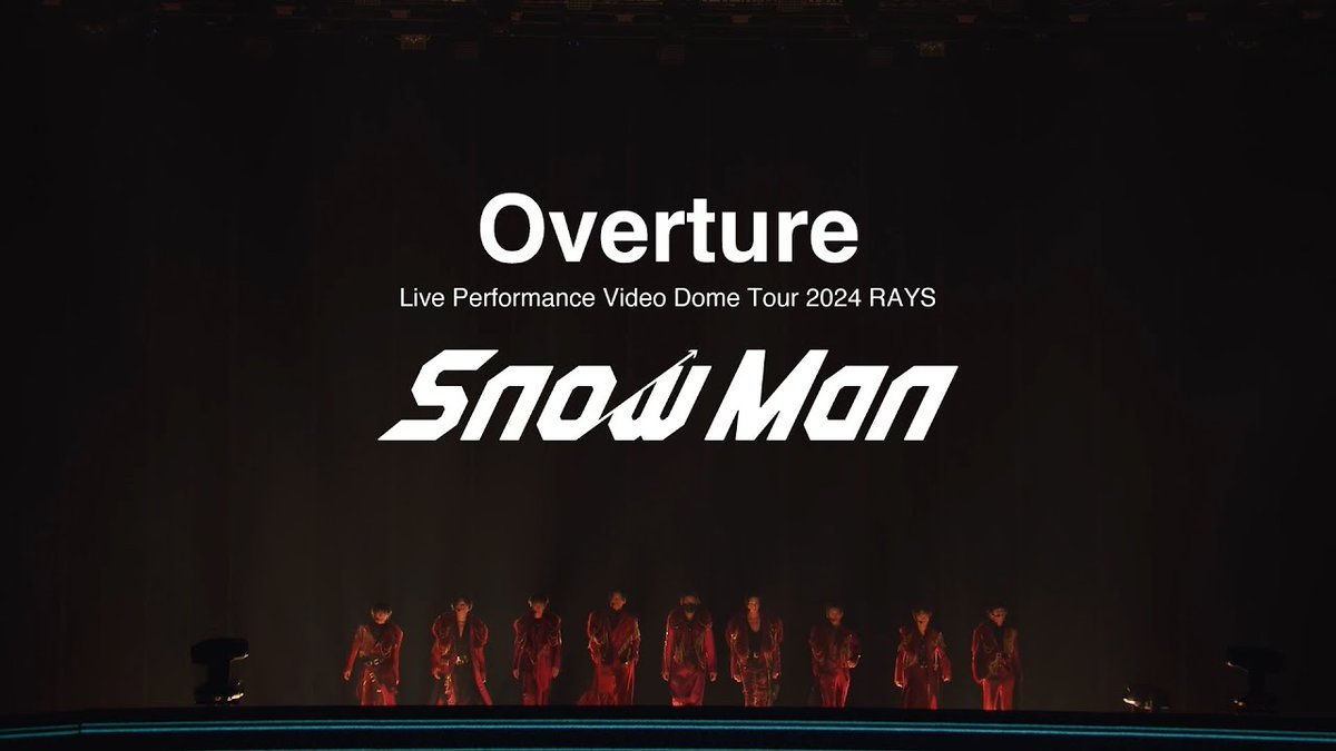 Blu-ray] Snow Man Dome Tour 2024 RAYS(Blu-ray Disc3枚組