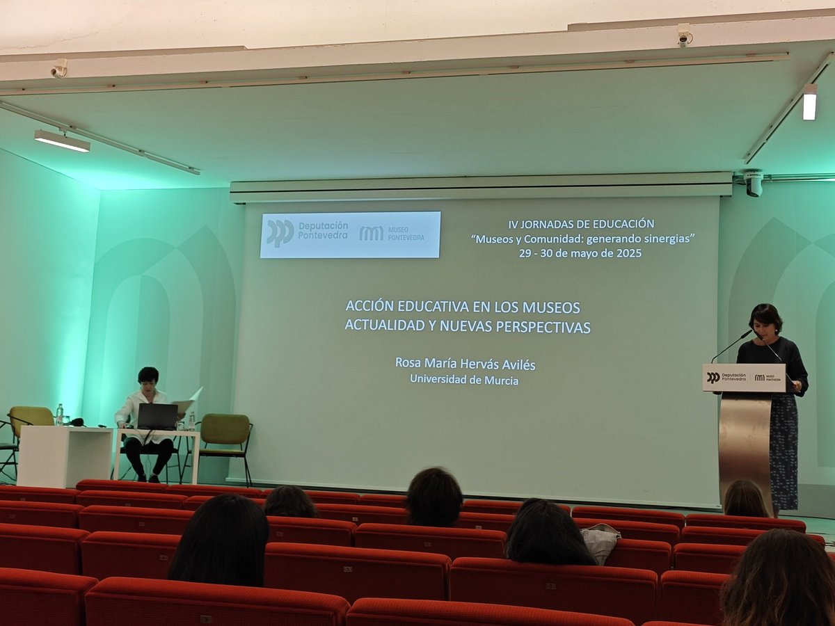 Continuamos coas IV Xornadas de Educación no Museo de Pontevedra 👏🏻