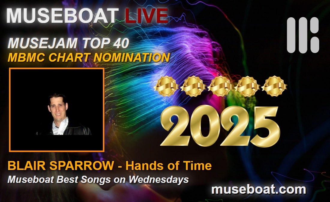 Museboat Live Channel (@museboatlive) on Twitter photo #RETWEET Museboat Live at museboat.com presents MBMC Top 25 Chart # 5 BLAIR SPARROW - Hands of Time museboat.com/responsive/art… CONGRATS! VOTE again at museboat.com/top-25-nominat… <a href="/ArtistRTweeters/">Artist RTs</a> #music #RETWEET Museboat Live at museboat.com presents MBMC Top 25 Chart # 5 BLAIR SPARROW - Hands of Time museboat.com/responsive/art… CONGRATS! VOTE again at museboat.com/top-25-nominat… <a href="/ArtistRTweeters/">Artist RTs</a> #music