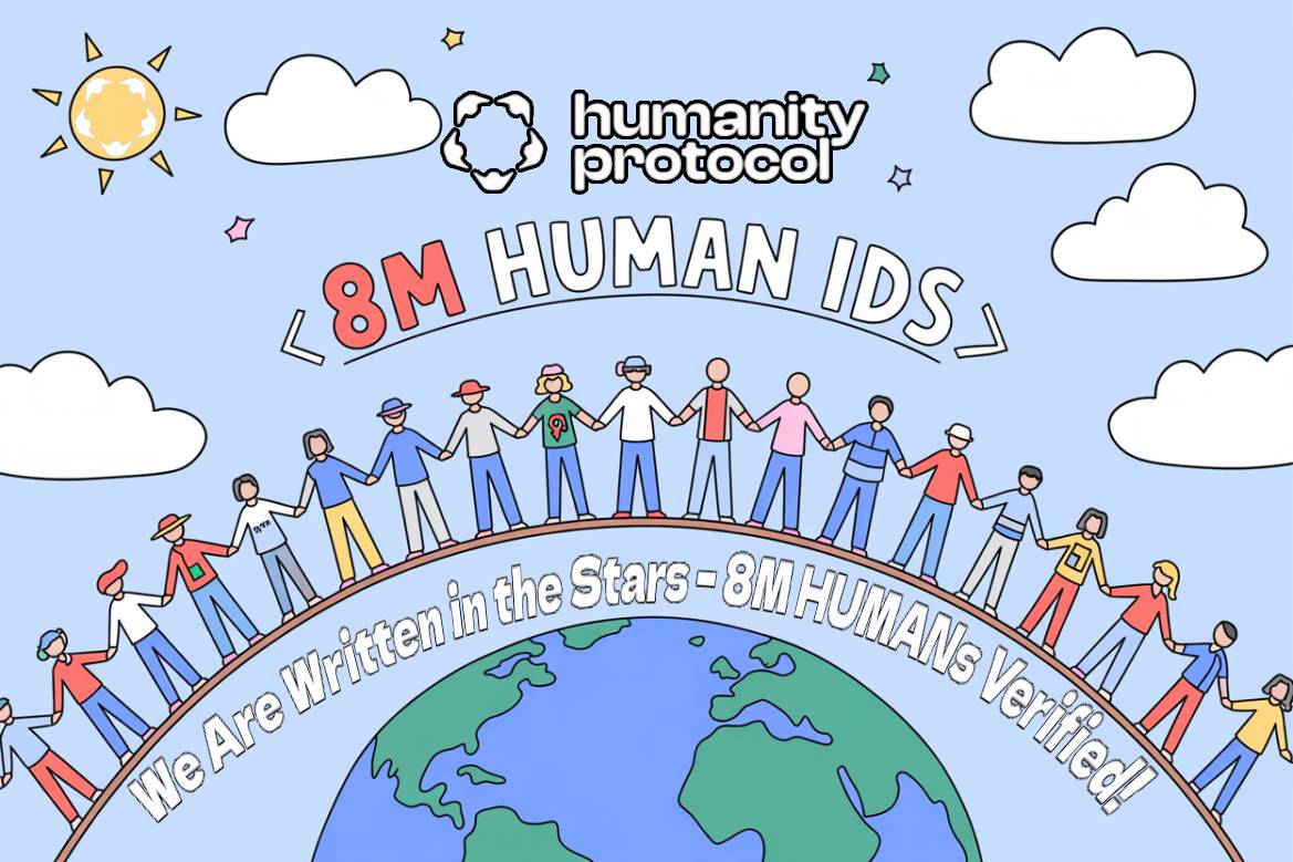Ashishc96927071's tweet image. @Humanityprot - Humanity Protocol has crossed 8 MILLION registered HUMANs on the testnet. To mark this huge achievement, the humanity Community is kicking off a Special Banner Contest. Let’s celebrate together &amp;amp; show the power of our community. 
#BannerContest #8Million