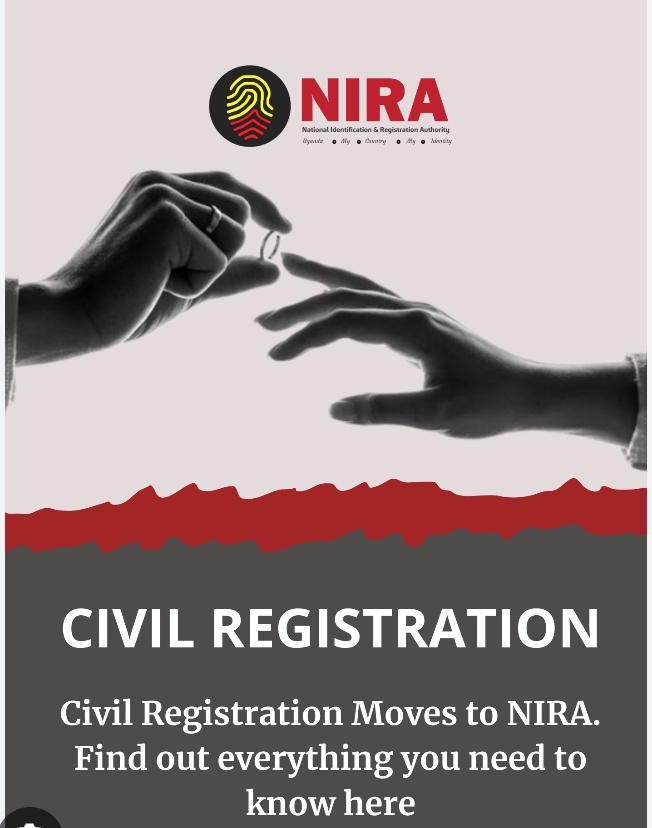 Civil RegistrationUg is ordinarily the  recording of a persons vital events such as births, deaths etc, as maybe mandated by the law. 

#CivilRegistrationUg records: births, marriages, deaths, adoptions, among others.