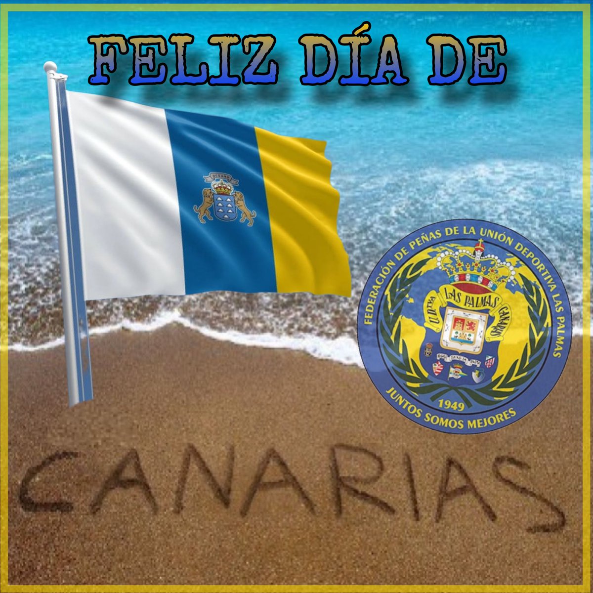 30 de mayo, Día de Canarias. Feliz día de la tierra que nos vio nacer. 
#diadecanarias