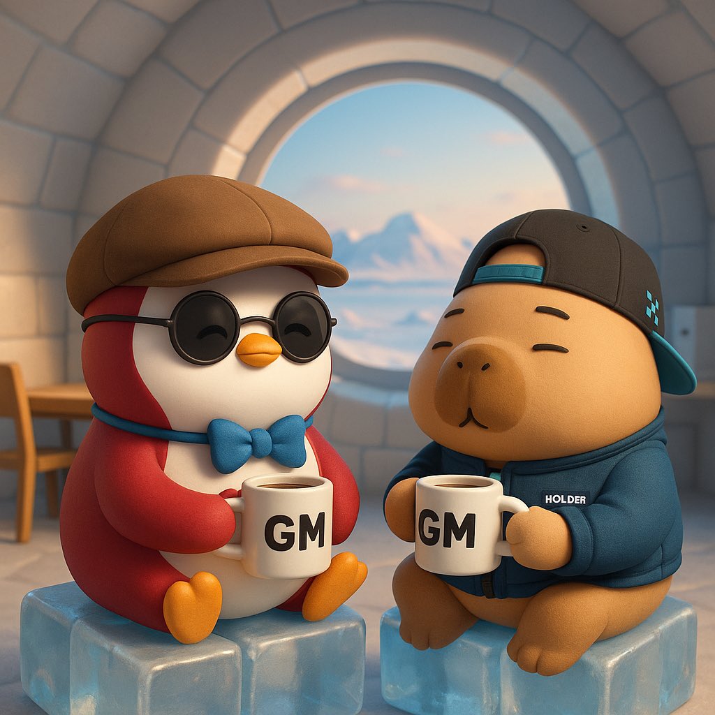 Can I get a Loudio Morning ? ☕️

<a href="/stayloudio/">Loud!</a> powered by <a href="/KaitoAI/">Kaito AI 🌊</a> making big waves on CT 

<a href="/virtuals_io/">Virtuals Protocol</a> started yesterday there Refer &amp; Earn 

$Pengu is place 100 on <a href="/CoinMarketCap/">CoinMarketCap</a>