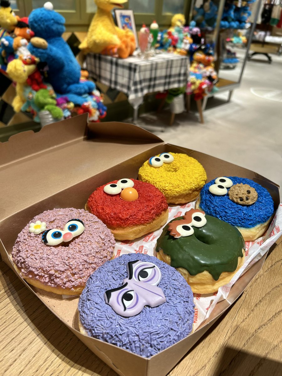 セサミストリートマーケットのカフェはお食事系〜デザートまで