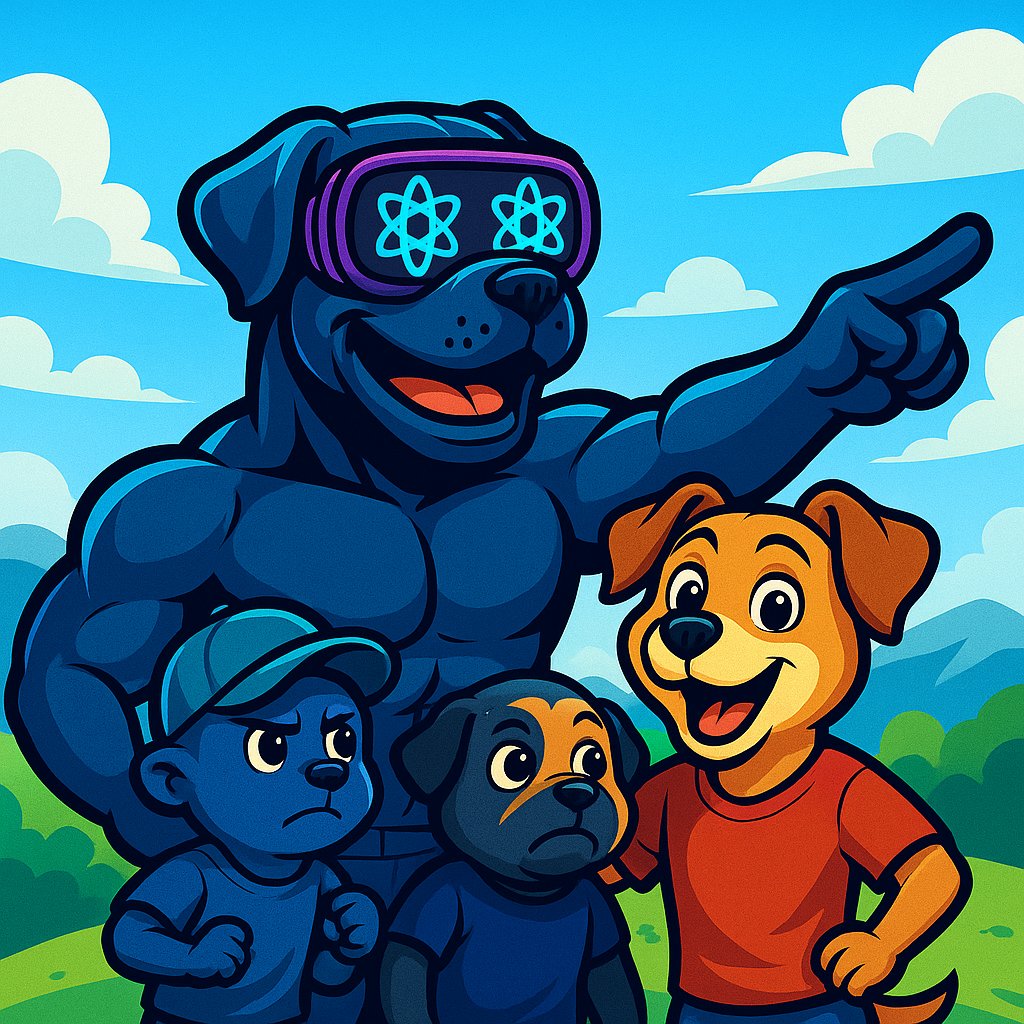 QuantumK9A's tweet photo. QuantumK9 shows the way 🧠🐾🚀
Future starts here.
#QuantumK9 #AIDogs #Web3 https://t.co/JXovtcCUTi