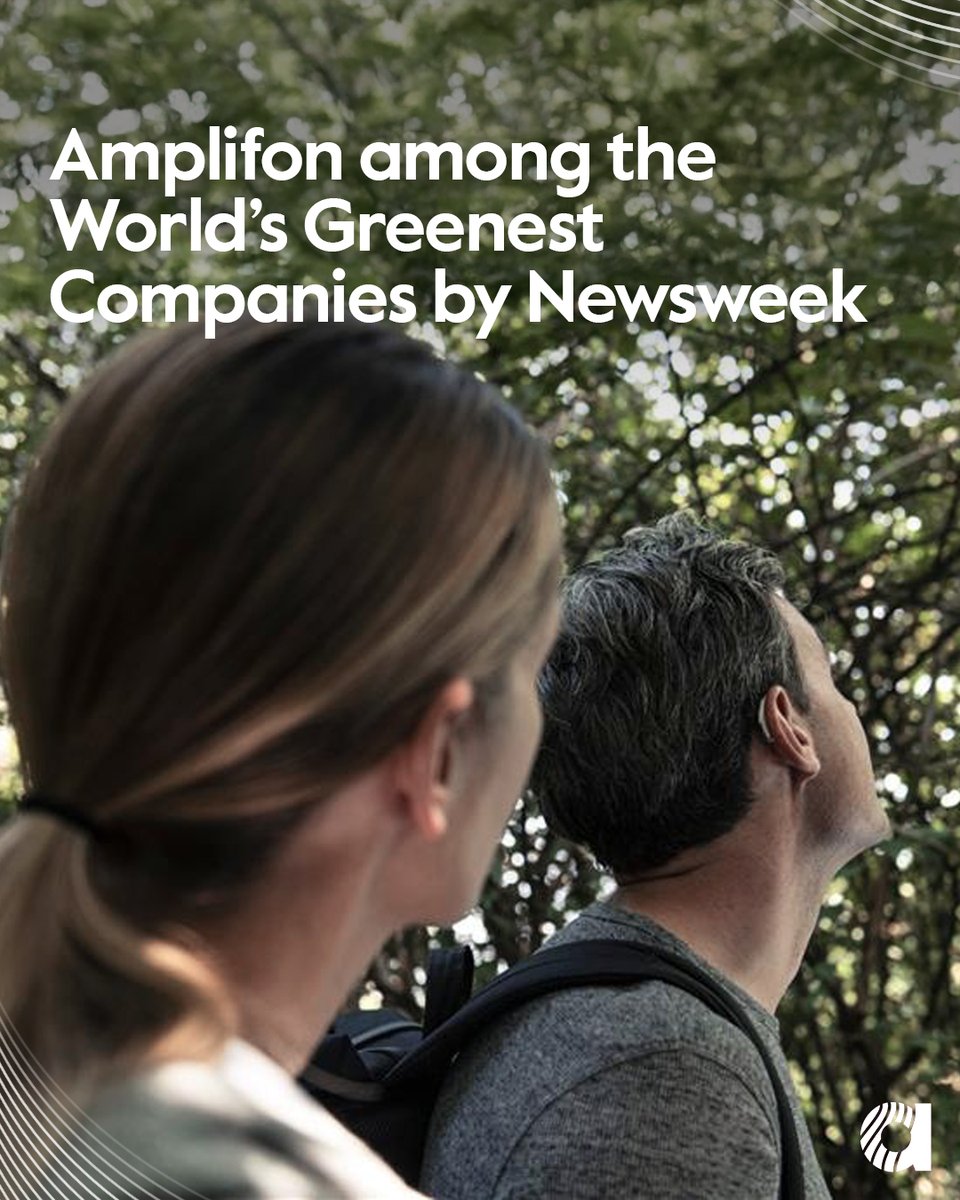 Amplifon Group (@amplifon) on Twitter photo #Amplifon has been listed as one of the World’s #Greenest Companies 2025 by <a href="/NewsweekMag/">Newsweek Magazine</a>. The #ranking selects the 750 companies worldwide that are most successful in reducing their carbon footprint and promoting #sustainable practices. Find out more: rankings.newsweek.com/worlds-greenes… #Amplifon has been listed as one of the World’s #Greenest Companies 2025 by <a href="/NewsweekMag/">Newsweek Magazine</a>. The #ranking selects the 750 companies worldwide that are most successful in reducing their carbon footprint and promoting #sustainable practices. Find out more: rankings.newsweek.com/worlds-greenes…