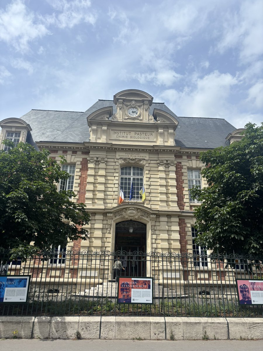 Gaurav Sharma, Ph.D. (@sharmag30) on Twitter photo Visited the iconic <a href="/institutpasteur/">Institut Pasteur, since 1887</a> in Paris, a cradle of microbiological discoveries for over a century. Huge thanks to <a href="/SGribaldo/">Simonetta Gribaldo</a> for a wonderful discussion on phylogenomics & microbial evolution happening in our labs.
Yes, we got the picture with Twitter-famous Tree of Life! Visited the iconic <a href="/institutpasteur/">Institut Pasteur, since 1887</a> in Paris, a cradle of microbiological discoveries for over a century. Huge thanks to <a href="/SGribaldo/">Simonetta Gribaldo</a> for a wonderful discussion on phylogenomics & microbial evolution happening in our labs.
Yes, we got the picture with Twitter-famous Tree of Life!