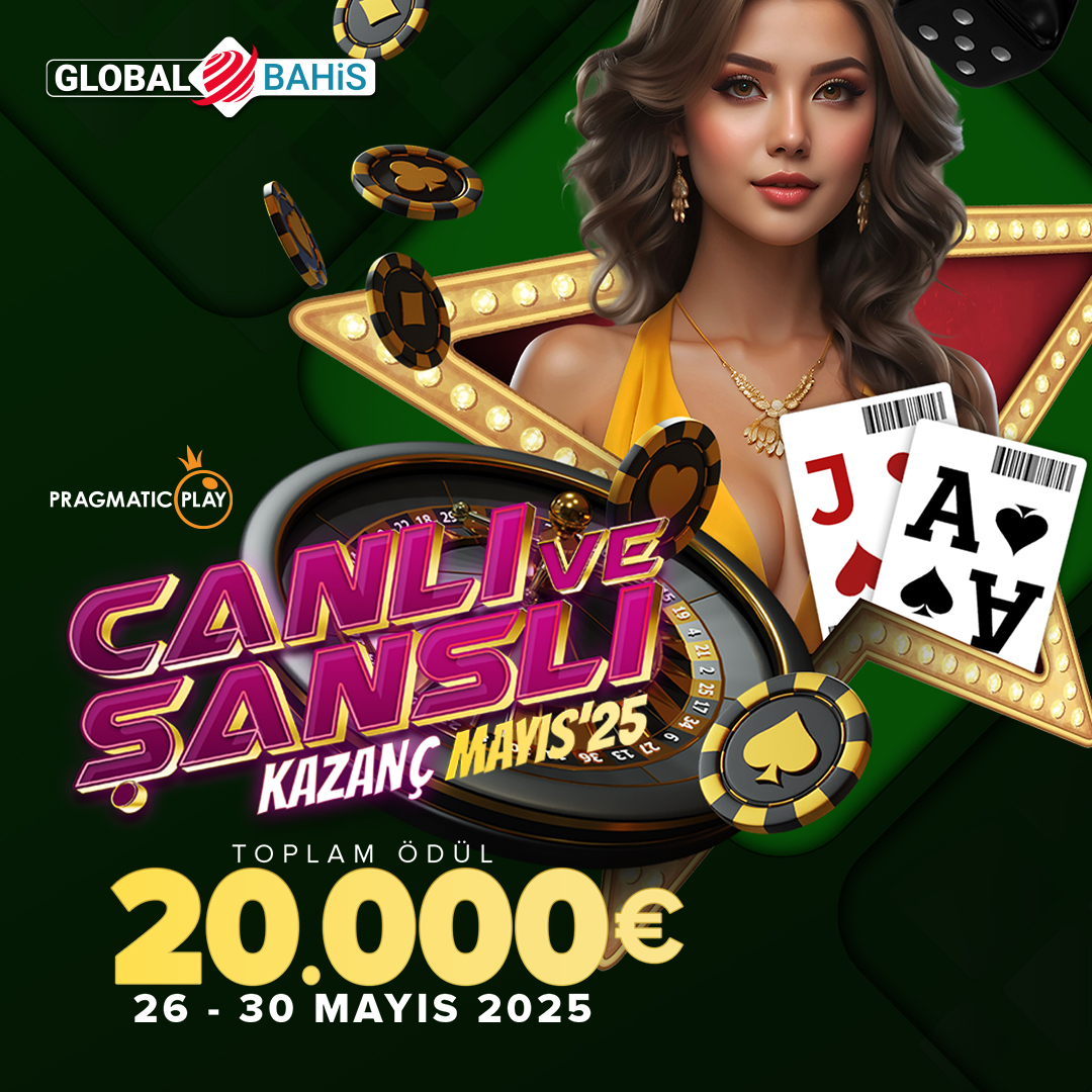 🎉 Pragmatic Play ile Canlı ve Şanslı Kazanç Turnuvası için Son Gün! 
💥 Toplam Ödül Havuzu: 20.000€
📅 Tarih: 26 - 30 Mayıs 2025

🎯 Hemen Şansını Keşfet!
📲tinyurl.com/GlobalBahis-Tw…
