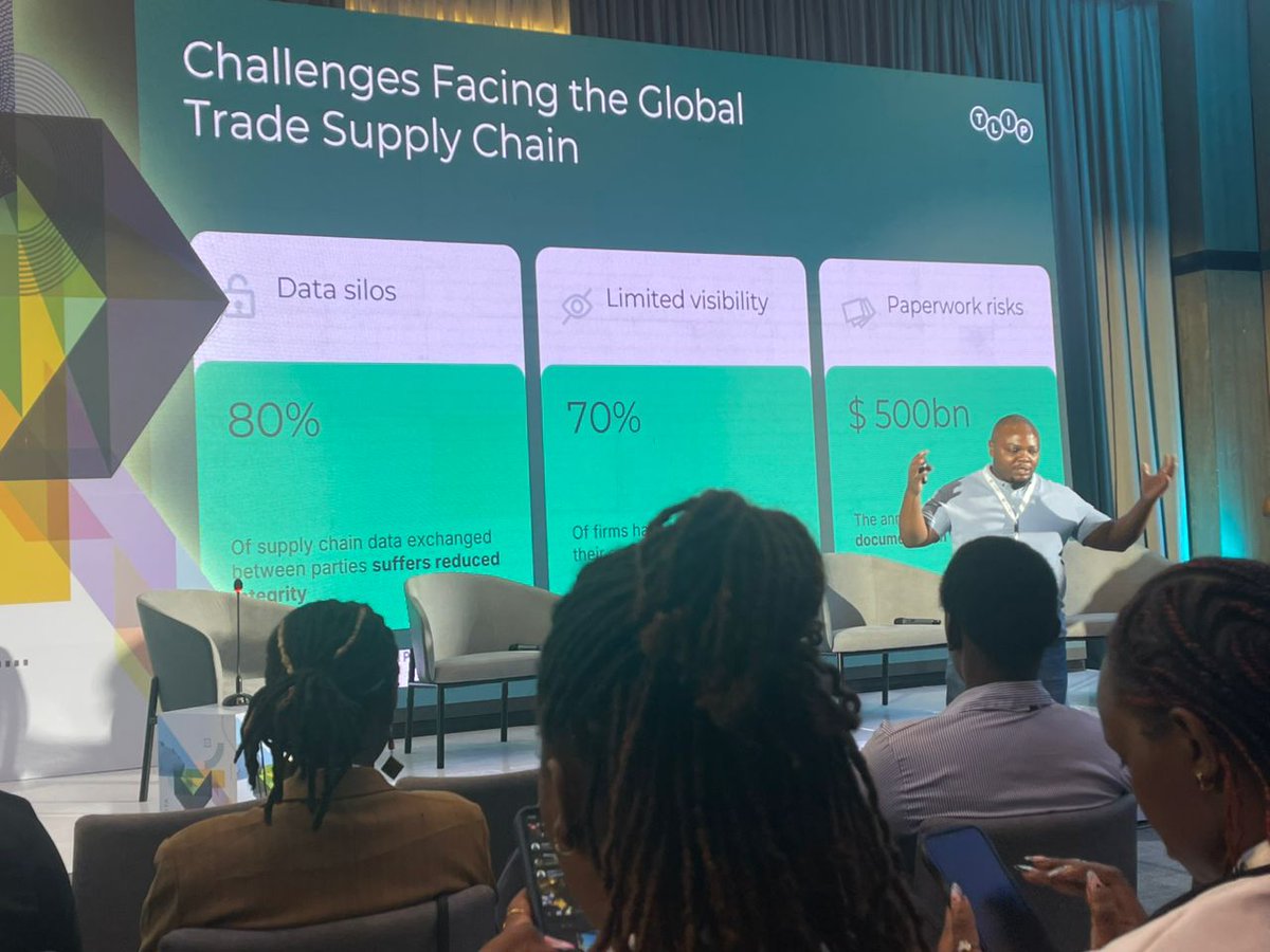 gino_osahon's tweet image. What is #TLIP?  It is a digital infrastructure that enables stakeholders in cross-border trade to share key documents from their source systems securely. Antony Magayo, Product Owner TLIP. #IOTA #DeveloperAdvocate