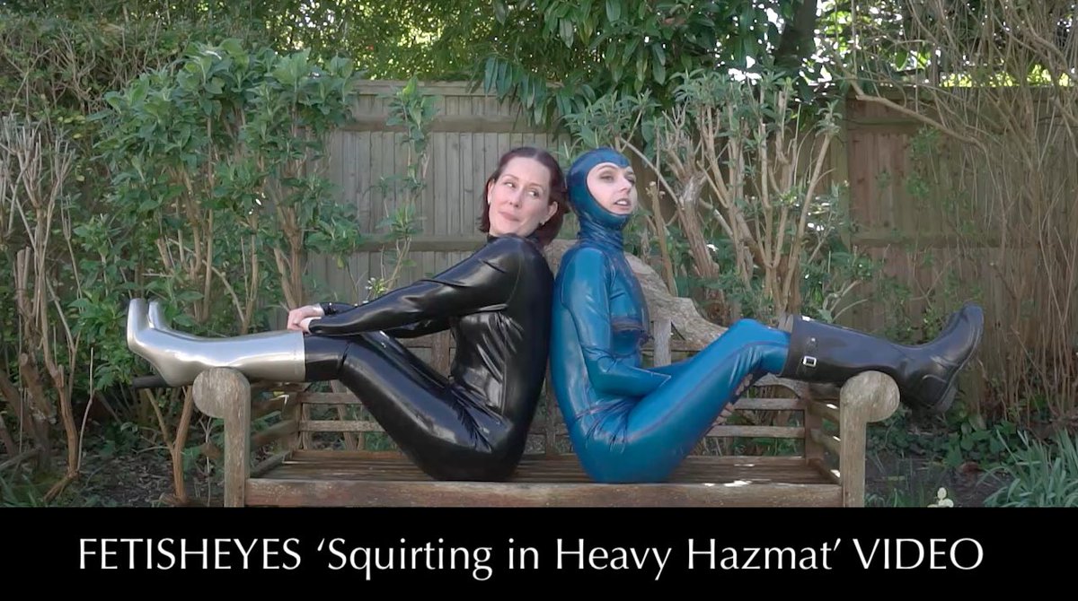 Hot rubber fun in the garden for Belle <a href="/Belle_OHaraXXX/">🔞 Belle⭕️hara</a> and Chloe <a href="/toychloe/">Chloe Toy</a> in 'Squirting in Heavy Hazmat' at    
fetisheyes.com/video?id=1097 this week. The girls get soaking wet in a <a href="/WearKnight/">KRW</a> Nuke Suit and a vintage Czech NBC suit ... complete with gasmask hood of course!