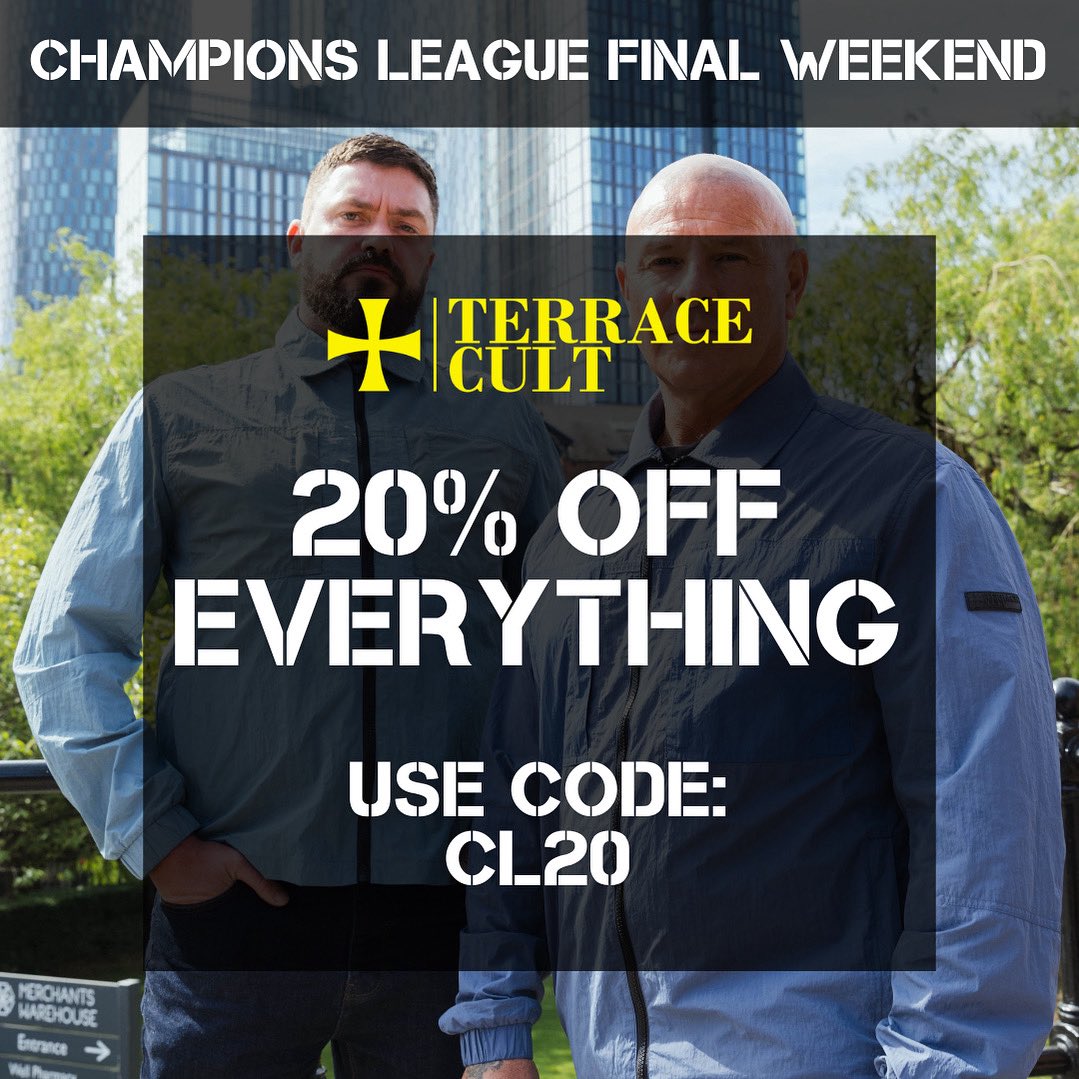 20% off the whole Site this weekend with code CL20!! Grab them Bargains 
Terracecult.com