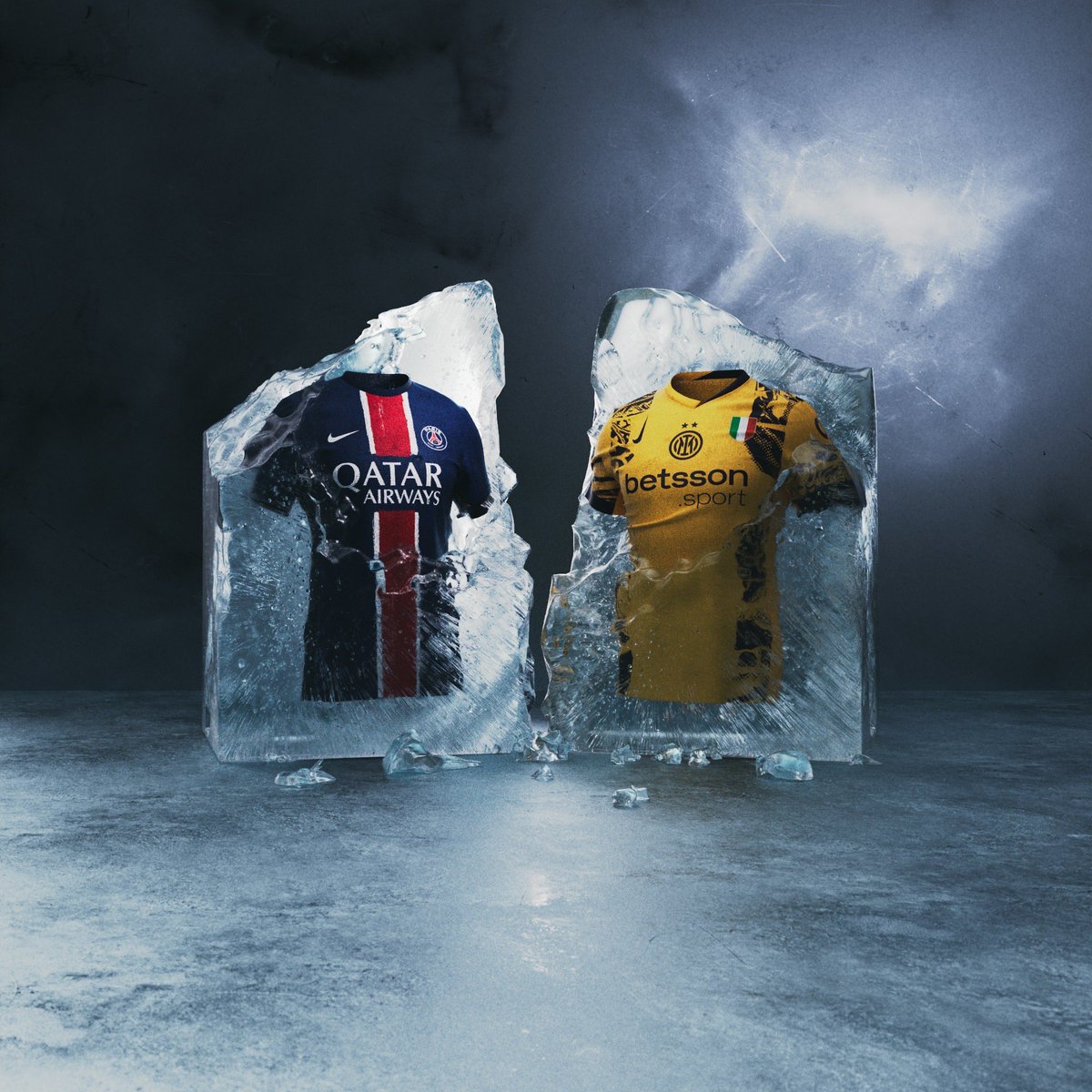 Nike Football (@nikefootball) on Twitter photo Opponents <a href="/PSG_English/">Paris Saint-Germain</a> and @inter Taking over Munich in the coldest way possible.
#NikeFootball Opponents <a href="/PSG_English/">Paris Saint-Germain</a> and @inter Taking over Munich in the coldest way possible.
#NikeFootball