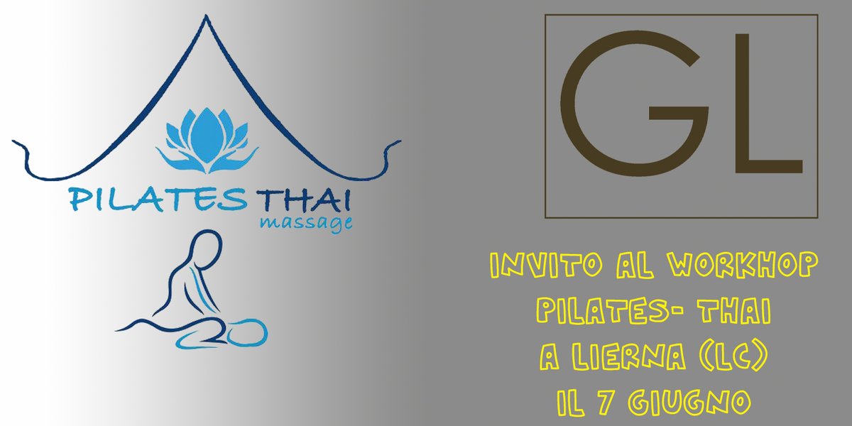 GLpilates's tweet photo. Workshop Pilates-Thai - https://t.co/pJDK4v7mAS https://t.co/SIMZg2VM0u