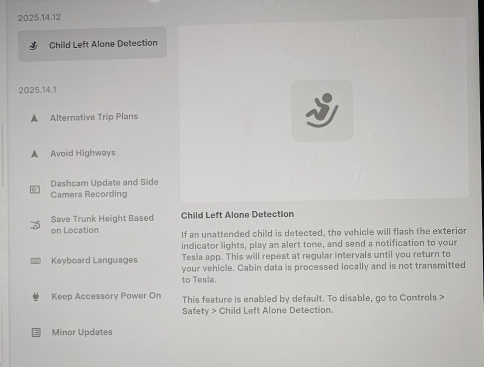 Hoy me ha llegado la actualización 2025.14.12.

Una actualización que salva vidas.

Qué otras marcas hacen esto?
