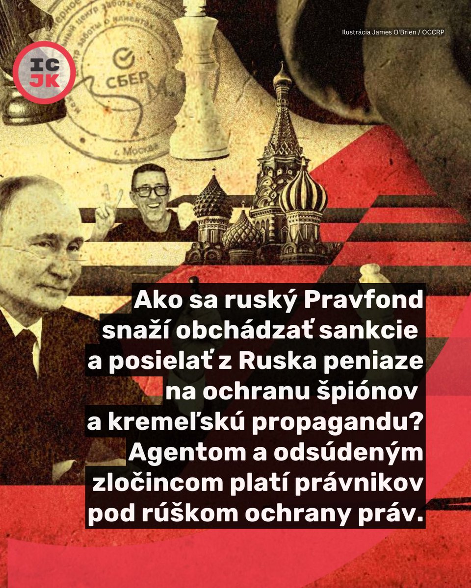 Ako sa ruský Pravfond snaží obchádzať sankcie a posielať z Ruska peniaze na ochranu špiónov a kremeľskú propagandu

icjk.sk/393/Ako-sa-rus…