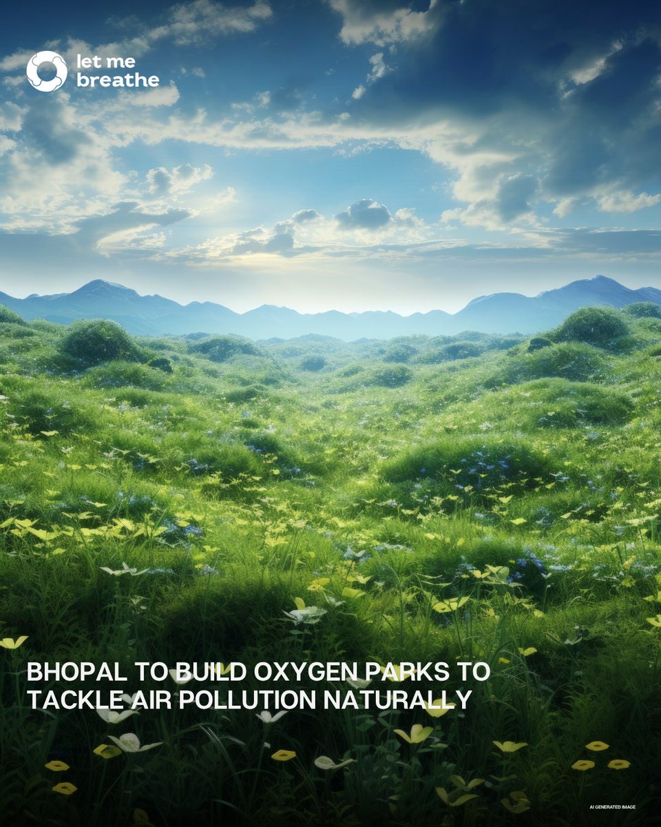 LetMeBreathe_In's tweet image. As air pollution continues to impact health, Bhopal (India) is building ‘oxygen parks’ under NCAP, green spaces with up to 70,000 trees to act as natural air purifiers. 

Source: Free Press Journal

#bhopal #oxygenpark #greeninitiatives #NCAP #airpollution #breathablecities