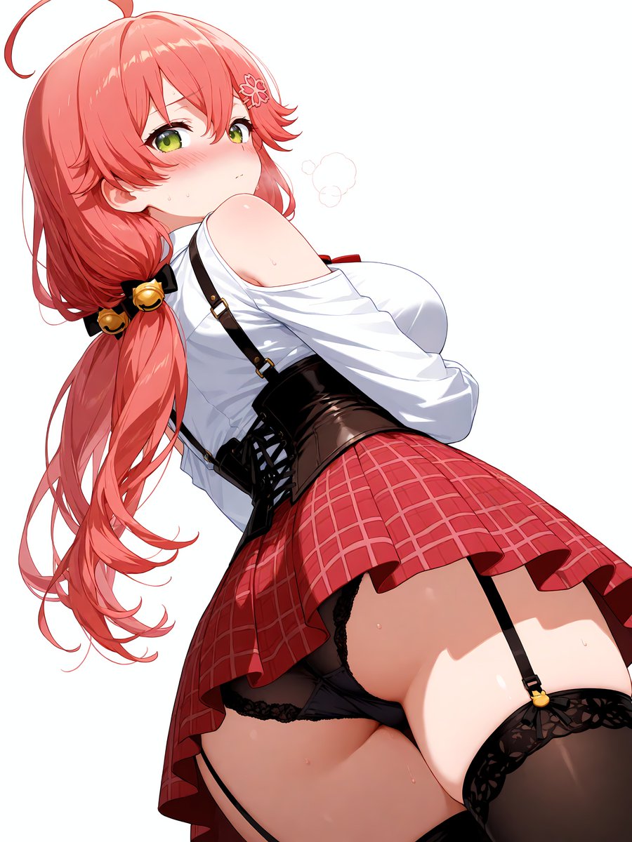 powertype_main's tweet photo. ホロライブ さくらみこ
意外とセクシーな下着のみこち
#AIart https://t.co/MThHQ7op4M