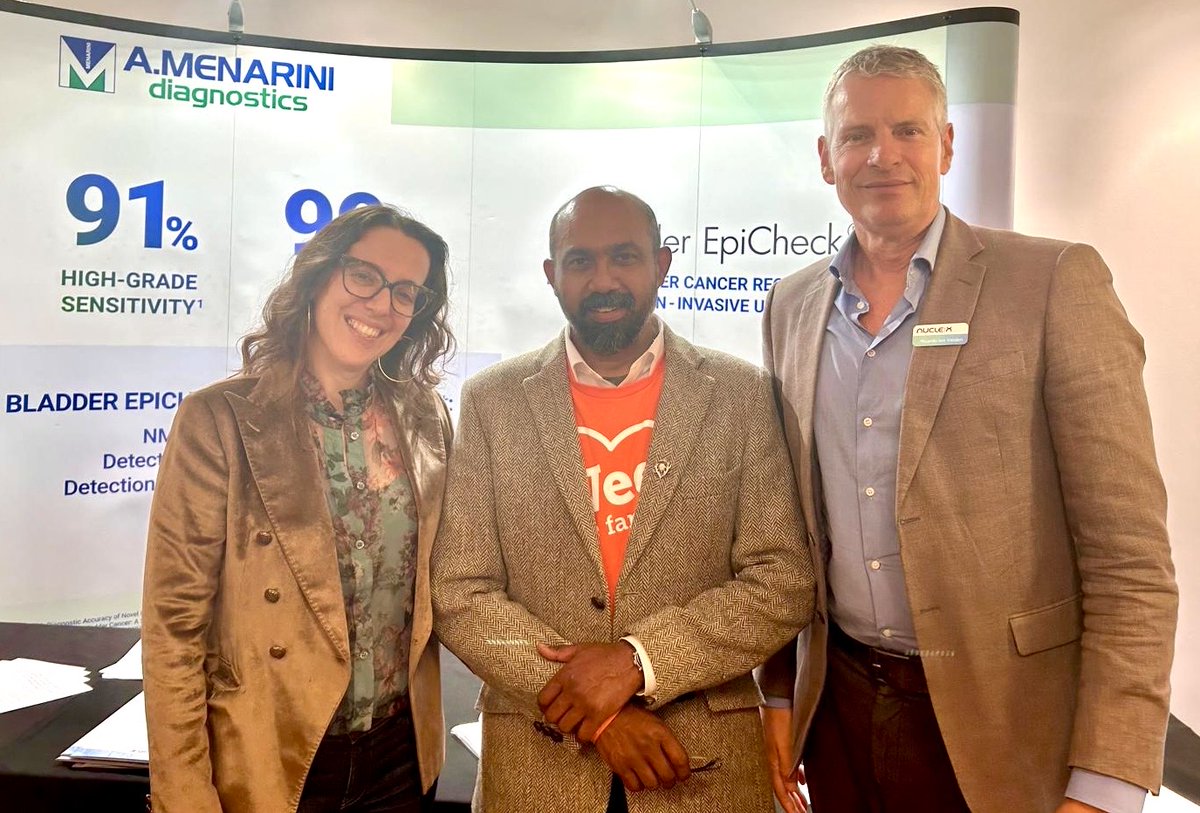 NUCLEIX (@nucleix2) on Twitter photo Let's meet during the 12th Scottish Bladder Cancer Symposium, May 29-30 in Edinburgh. Once again, the latest updates on Bladder EpiCheck®. Always a pleasure meeting Prof <a href="/ParamMariappan/">Prof Param Mariappan FRCS(Urol), PhD</a> and Prof <a href="/UroDocAsh/">Ashish M. Kamat, MD, MBBS</a> <a href="/MenariniDiagUK/">Menarini Diagnostics UK</a> <a href="/NHS_Lothian/">NHS Lothian</a> Let's meet during the 12th Scottish Bladder Cancer Symposium, May 29-30 in Edinburgh. Once again, the latest updates on Bladder EpiCheck®. Always a pleasure meeting Prof <a href="/ParamMariappan/">Prof Param Mariappan FRCS(Urol), PhD</a> and Prof <a href="/UroDocAsh/">Ashish M. Kamat, MD, MBBS</a> <a href="/MenariniDiagUK/">Menarini Diagnostics UK</a> <a href="/NHS_Lothian/">NHS Lothian</a>