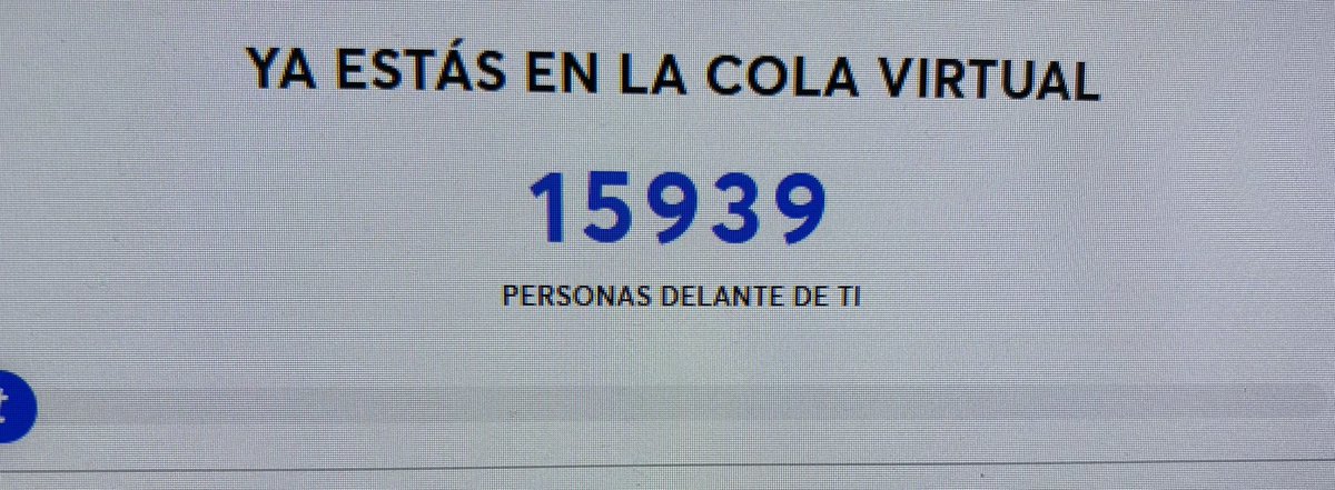 Estava a 355 i en res passo a 15939. Quin escàndol <a href="/Ticketmaster/">Ticketmaster</a> 
#ElÚltimoDeLaFila