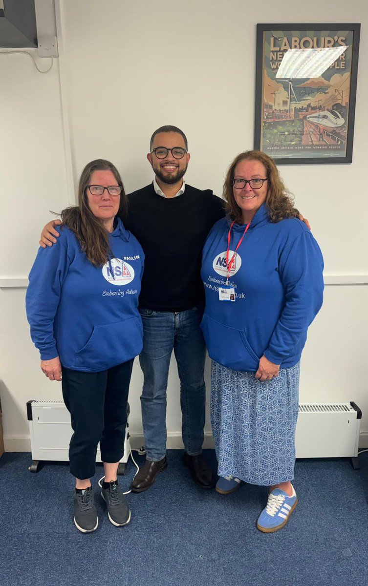 Big thanks to Pauline and Jill from the North Staffs Asperger/Autism Association, based in Newcastle-under-Lyme, for coming to see me. 

They do brilliant work supporting local people and their families! 

#LoveNuL 🌹🇬🇧