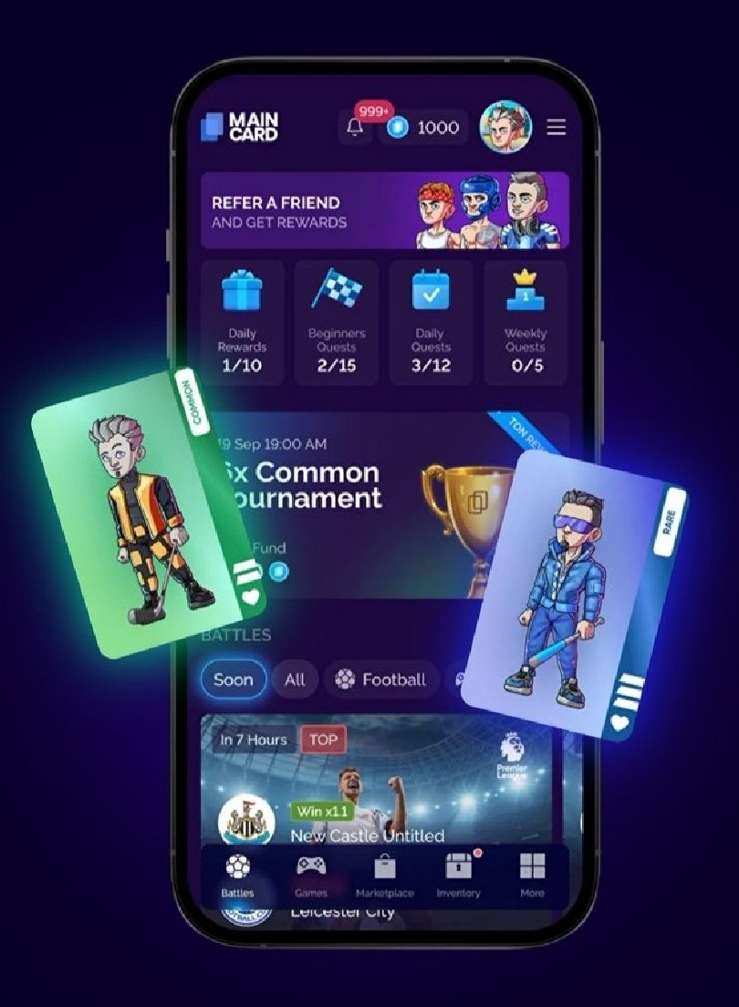 Kirill_Maincard's tweet photo. @ton_blockchain Hello bro✋
It's a good project in blockchain TON with domestic token MCN.
Good P2E Platform when 1 million players game with real sport predictions. 🏆
Many features: system of ranking, Leagues, Games in Games and many others. 📝
Game: https://t.co/gcWcx8kWv4…

@maincard_io https://t.co/VeaCdH7ELM