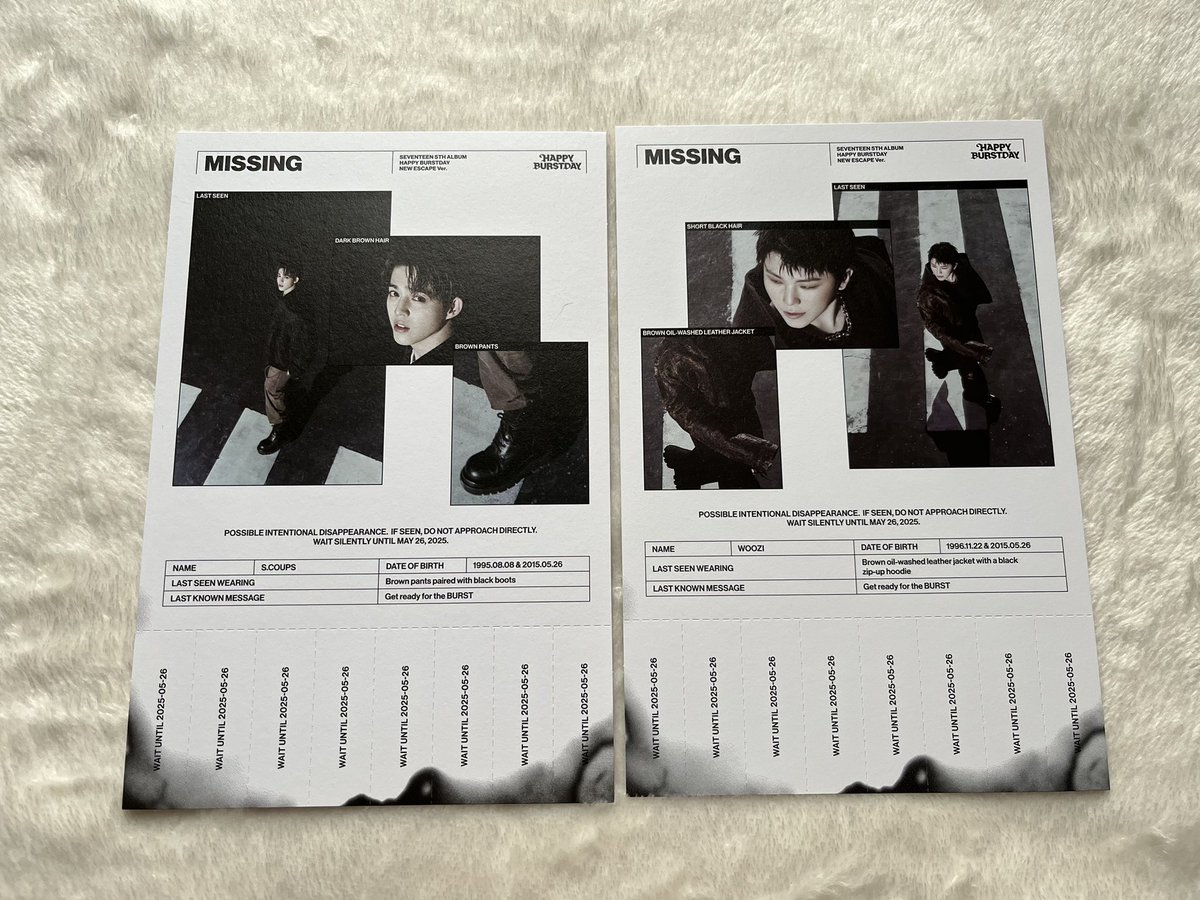 ww6_nu's tweet photo. seventeen セブチ HAPPY BURSTDAY  交換
ID card  poster

【譲】エスクプス ジュン ウジ スングァン

【求】ウォヌ ミンギュ

同日郵送📮 
纏めての方を優先させていただく場合があります
条件の合う方いらっしゃいましたらお気軽にお声掛けください☺️

お断りは♡ https://t.co/lLa9vZQ44Z