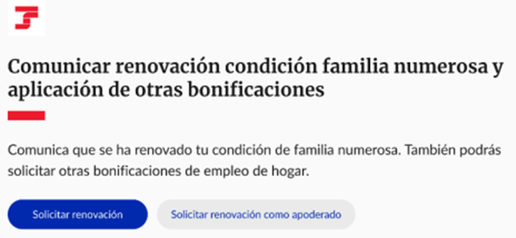 info_TGSS's tweet photo. Empleadores de hogar: 📲 Desde #IMPORTASS y la App de la TGSS puedes realizar la renovación de la condición de familia numerosa y solicitar la aplicación de otras bonificaciones. ¡Fácil y rápido!
👉https://t.co/083ktQrJmT https://t.co/9Y5N6jTjR0
