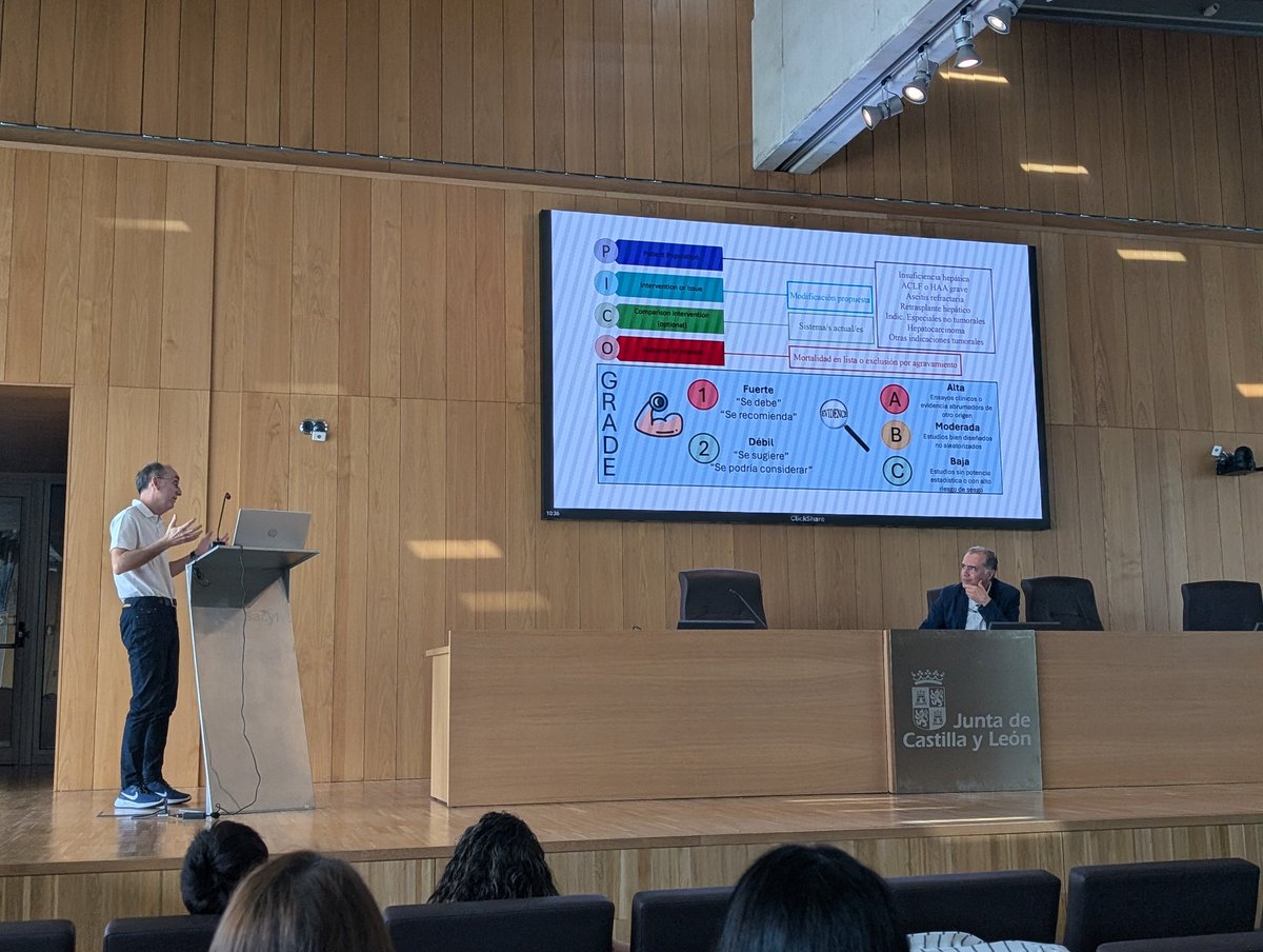 Es el turno del trasplante hepático. El Dr. García Pajares nos actualiza sobre los criterios de priorización en la lista de espera #acylhe2025