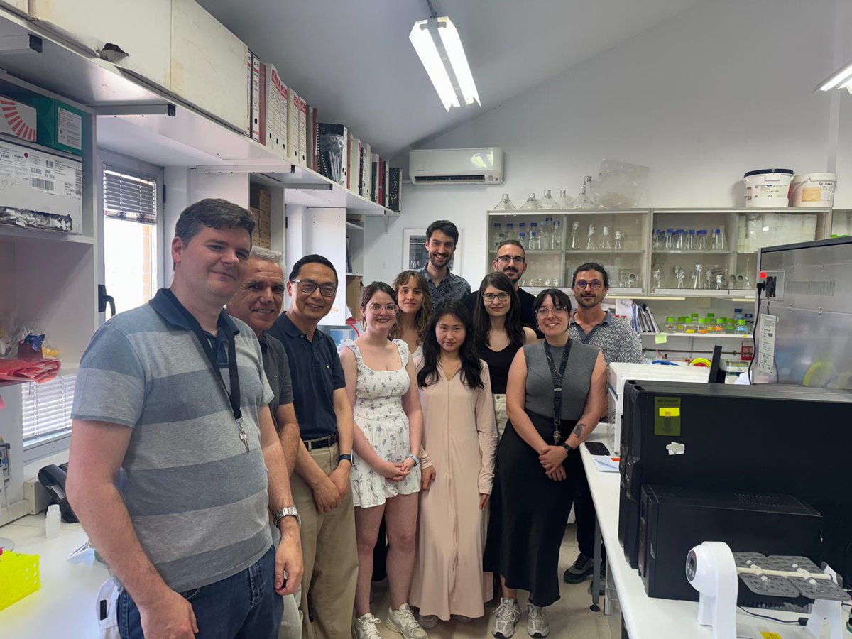 Miguel Alcalde Laboratory (@malcaldelab) on Twitter photo Yesterday we had the pleasure of hosting Dr. Huimin Zhao at <a href="/ICP_CSIC/">Instituto de Catálisis y Petroleoquímica (CSIC)</a>. He gave an inspiring talk on synthetic biology, machine learning, and lab automation, leading to a stimulating discussion on how AI-driven algorithms are shaping our field and what lies ahead
<a href="/HuiminZhaoLab/">Huimin Zhao</a> Yesterday we had the pleasure of hosting Dr. Huimin Zhao at <a href="/ICP_CSIC/">Instituto de Catálisis y Petroleoquímica (CSIC)</a>. He gave an inspiring talk on synthetic biology, machine learning, and lab automation, leading to a stimulating discussion on how AI-driven algorithms are shaping our field and what lies ahead
<a href="/HuiminZhaoLab/">Huimin Zhao</a>