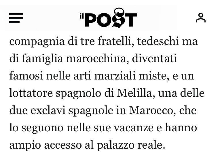 davideravera's tweet photo. ❗️Ne ho trovato un altro, 11 settembre 2023. @ilpost scrive di Melilla “exclave spagnola in Marocco” e di nuovo ci sono le fandonie spudorate sulla “indipendenza dal governo centrale” di Rabat come obiettivo ricercato dal #Polisario per il Sahara Occidentale occupato.
👉 Ripeto: sostenere che il Polisario vuole l’indipendenza dal governo centrale del #Marocco è un grave falso che fa parte dell’armamentario di propaganda dell’occupante.
👉 Il Marocco non può concedere l’indipendenza a un territorio sul quale non ha alcun diritto legale.
@lucasofri @francescocosta come diavolo potete fare finta di niente? Pensate davvero che si possa credere che un errore di questo genere venga ripetuto sistematicamente per puro caso? Potete per cortesia provare a spiegare questo vostro difficile rapporto con la realtà su questo argomento, visto che non sembrate intenzionati a procedere alle dovute correzioni?
Vi invito di nuovo a correggere i falsi storici e relativi allo status giuridico del Sahara Occidentale, di Ceuta e di Melilla. Questo è l’ultimo avviso diretto prima di procedere a ogni possibile azione legale, a cui sarà data la massima risonanza internazionale.
#Qatargate #Moroccogate
https://t.co/l1XIuueiXg
https://t.co/3qZGdsF7gu