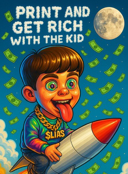 BIGBANKSPANKY's tweet photo. PRINT AND GET RICH WITH THE KID 💰

$LIAS

❤️ Like | 🔁 RT | 👥 Follow | ⬇️ $SOL

4dLd94LrvFA99BnrfQVjxGUcNcAuKC288ukPgs4kpump https://t.co/d3mO9g6Vgf