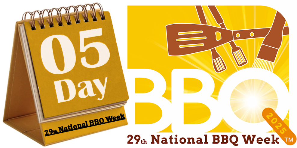 So, we're just over half-way through 29th National BBQ Week, May 24 - June 1. So, it's Day 5 &amp; the weather isn't the best, but hey, it's still OK to Barbi. For best tips &amp; advice nationalbbqweek.co.uk