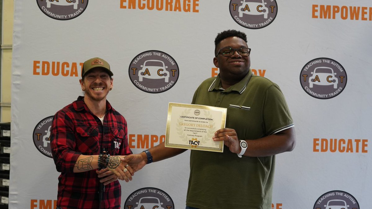Congratulations to the 60+ TACT graduates who earned their certificates of completion this week. TACT combines technical education with a deep belief in individual ability. This is reshaping what inclusion looks like in the skilled trades and beyond. #PowerofPossible