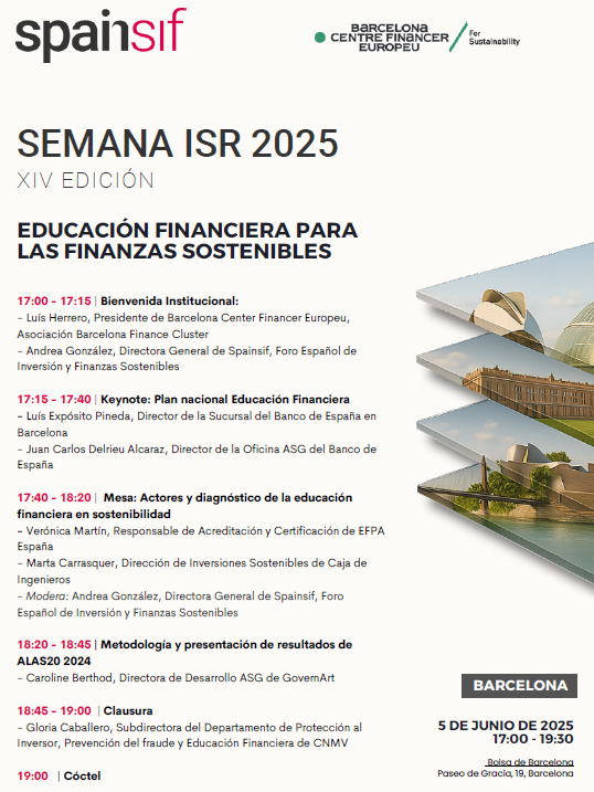 BCFE - Barcelona Centre Financer Europeu (@bcn_ctr_fin_eur) on Twitter photo 📢 ¿Aún no se ha apuntado? >> Educación financiera para las finanzas sostenibles
📅 05.06 - 16:30 acreditaciones
▶ Programa e inscripción: spainsif.es/events/sesion-…
🗣️ <a href="/BancoDeEspana/">Banco de España</a>, <a href="/CNMV_MEDIOS/">CNMV</a>, <a href="/CaixaEnginyers/">Caixa Enginyers</a>, <a href="/efpa_es/">EFPA España</a>, <a href="/GovernArt/">GovernArt</a>, <a href="/bcn_ctr_fin_eur/">BCFE - Barcelona Centre Financer Europeu</a>, <a href="/Spainsif/">Spainsif</a> 📢 ¿Aún no se ha apuntado? >> Educación financiera para las finanzas sostenibles
📅 05.06 - 16:30 acreditaciones
▶ Programa e inscripción: spainsif.es/events/sesion-…
🗣️ <a href="/BancoDeEspana/">Banco de España</a>, <a href="/CNMV_MEDIOS/">CNMV</a>, <a href="/CaixaEnginyers/">Caixa Enginyers</a>, <a href="/efpa_es/">EFPA España</a>, <a href="/GovernArt/">GovernArt</a>, <a href="/bcn_ctr_fin_eur/">BCFE - Barcelona Centre Financer Europeu</a>, <a href="/Spainsif/">Spainsif</a>