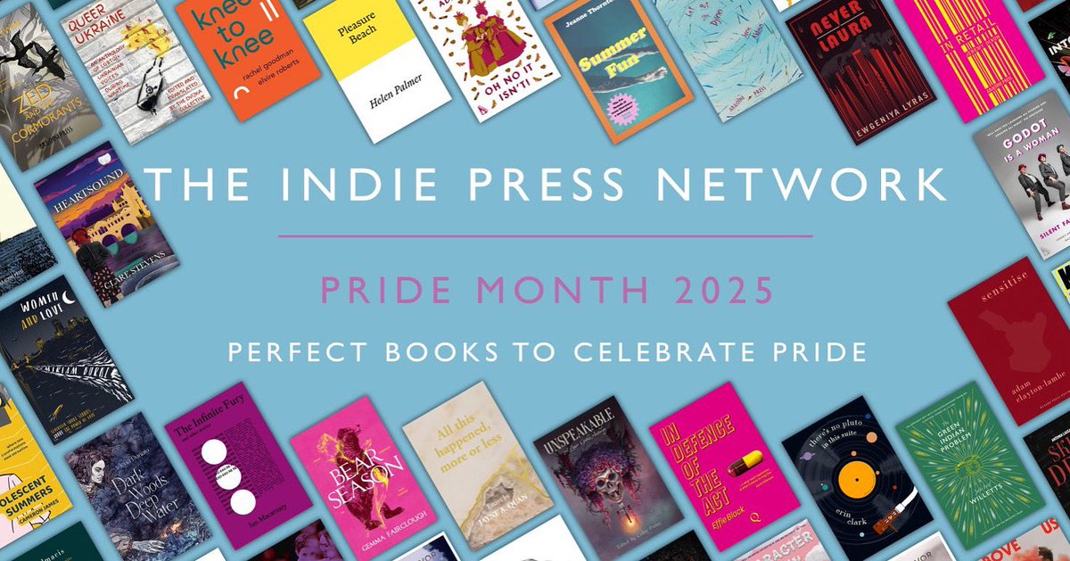 Delighted to celebrate #pridemonth by rounding up some of the best books by #lgbtqplus writers on the indie scene 🙌🌈

indiepressnetwork.com/lgbt-history-m…