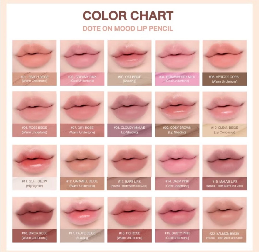 bbuybyun's tweet photo. lip pencil ของ heart percent สีไหนเหมาะกับคนปากคล้ำมากๆ+ผิวเข้ม  รบกวนช่วยแนะนำหน่อยนะคะ🙇‍♀️ https://t.co/txdxUT6NDM