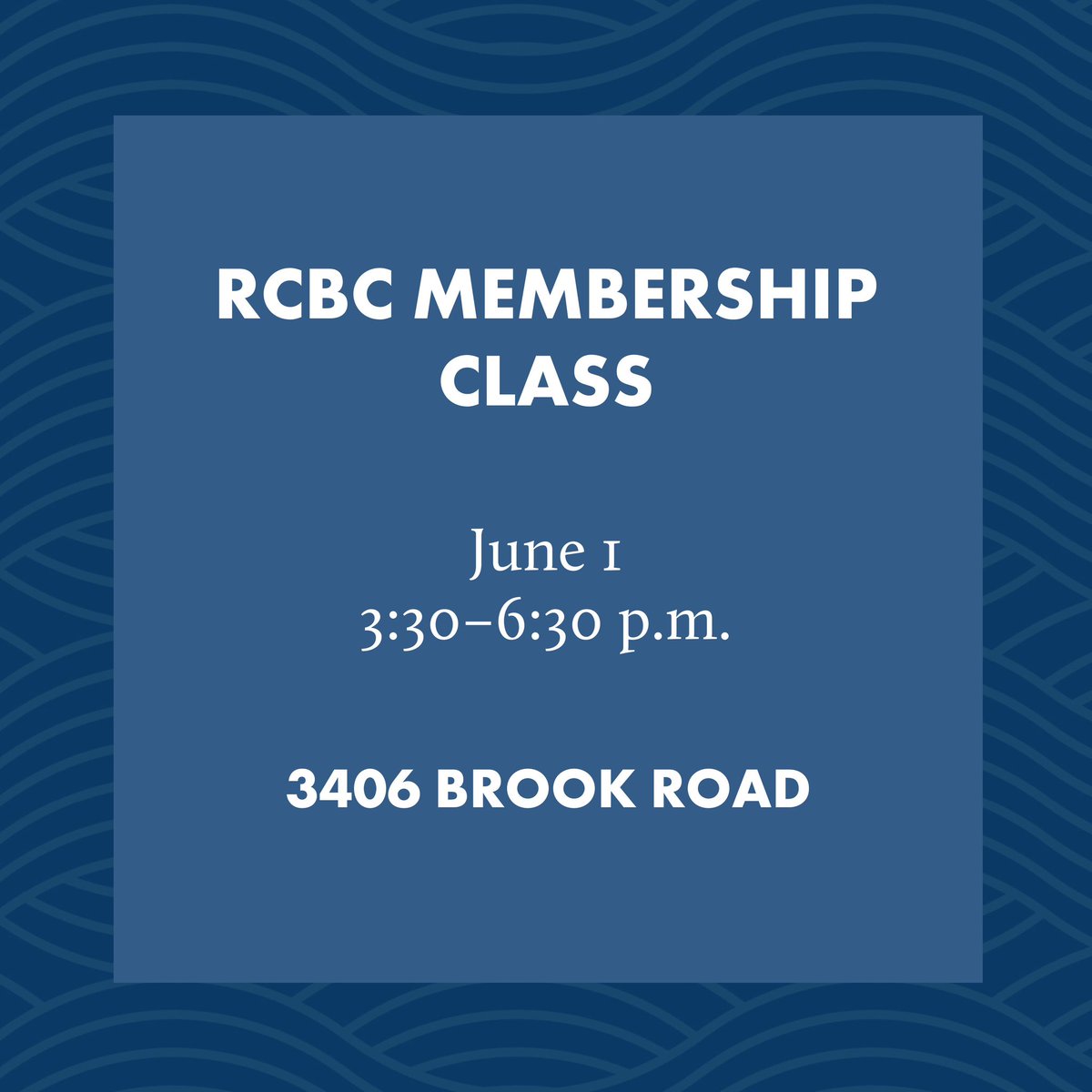 RCBCRichmond's tweet image. This Sunday afternoon, come learn about our beliefs, our commitments, and our priorities!