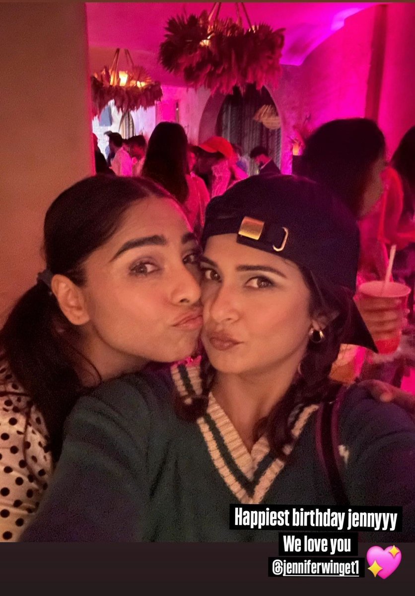 Samita Banargi wishes for Jen's birthday 💓
#JenniferWinget