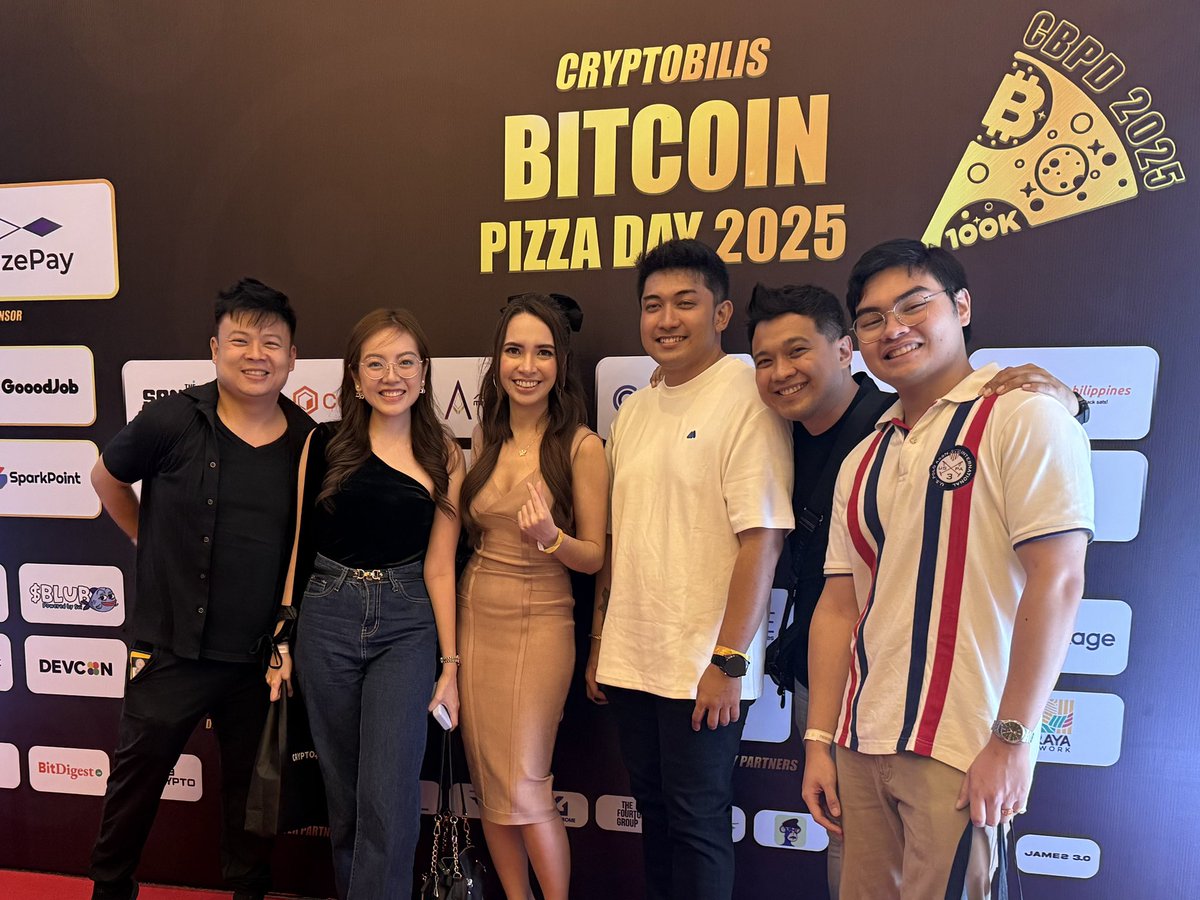 GM! 

Don’t sleep on the Philippines. 

We’re celebrating BTC pizza day, a remarkable historic event. And all I can say is that everyone here is loudio than any other 😤 

It’s always great to see more Filipinos who are passionate about crypto. 

Keep building, <a href="/stayloudio/">Loud!</a>.