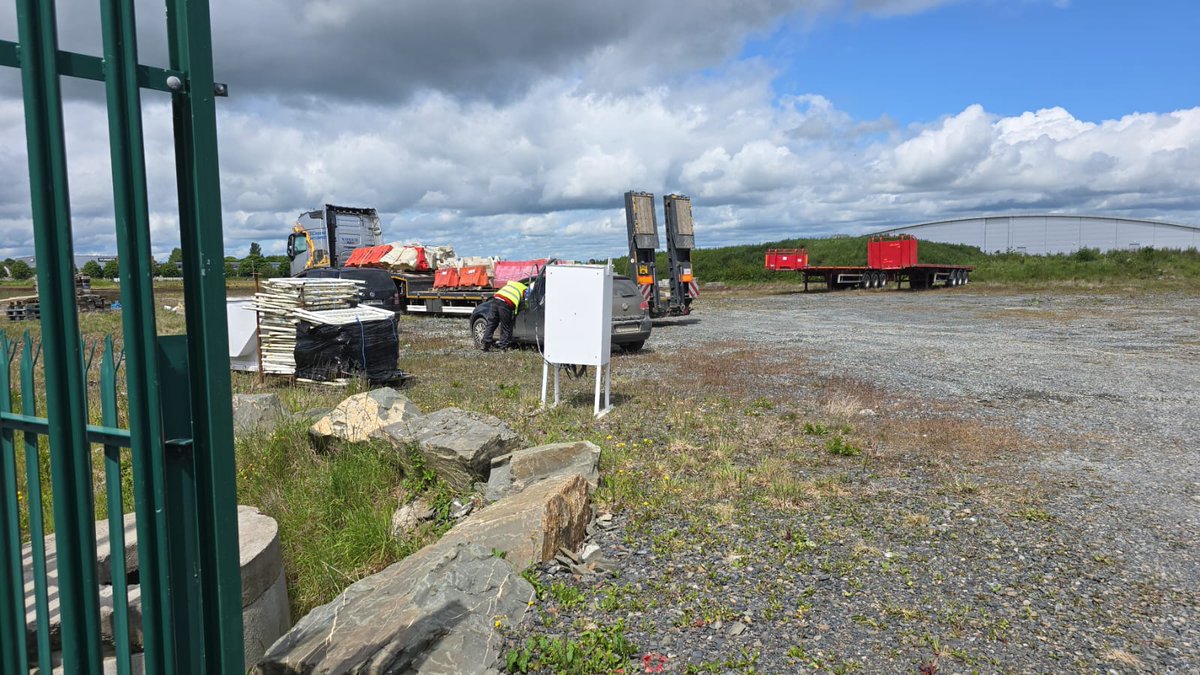 The Day has arrived after a lot of hard work over the last 16 months.

Construction on our New Stadium has started 

👏👏👏👏